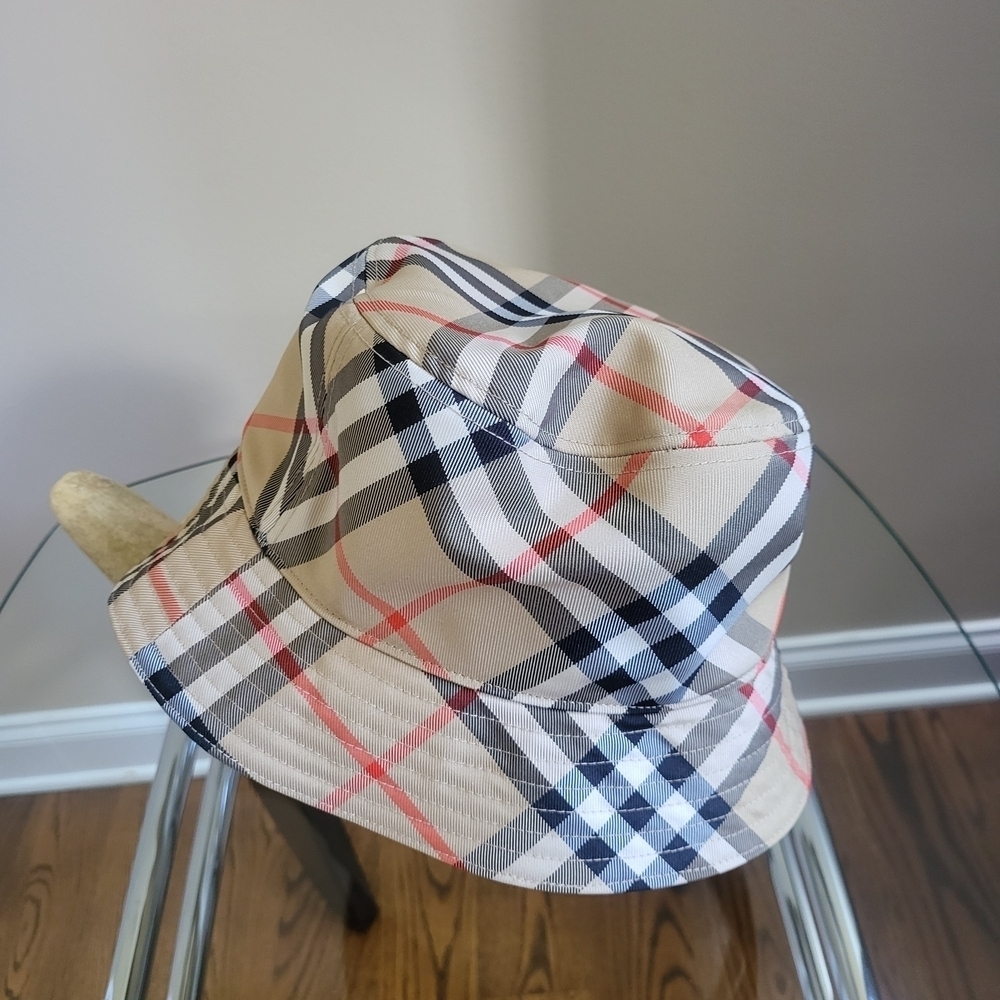 Burberry Check EKD Bucket Hat - Picture 2 of 11